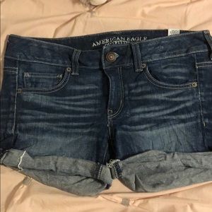 American Eagle Size 4 Stretch Jean shorts.